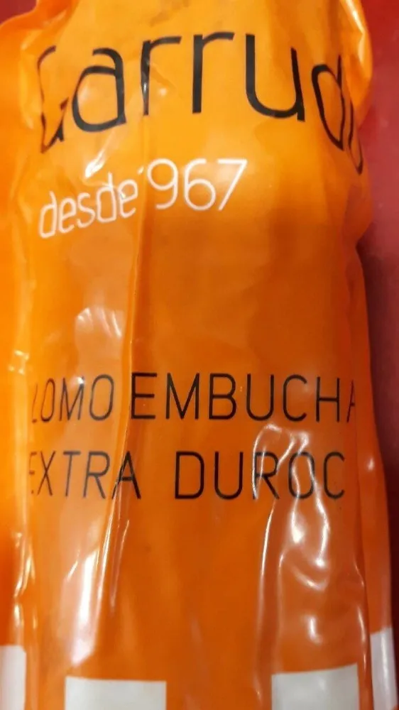 Como embuchado extra duroc