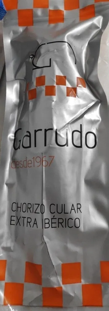 Chorizo cular extra ibérico Garrudo