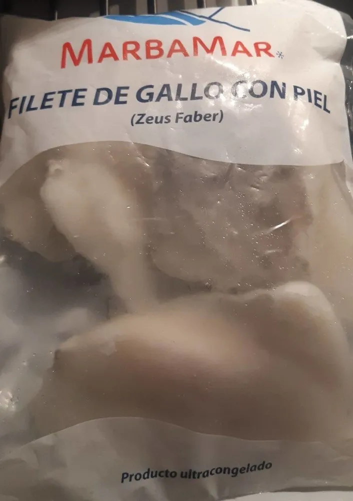 Filete de gallo con piel