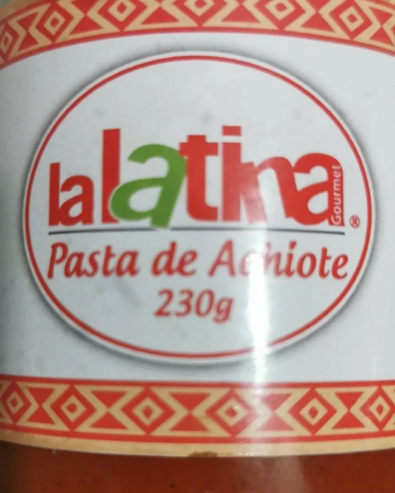 Pasta de achiote