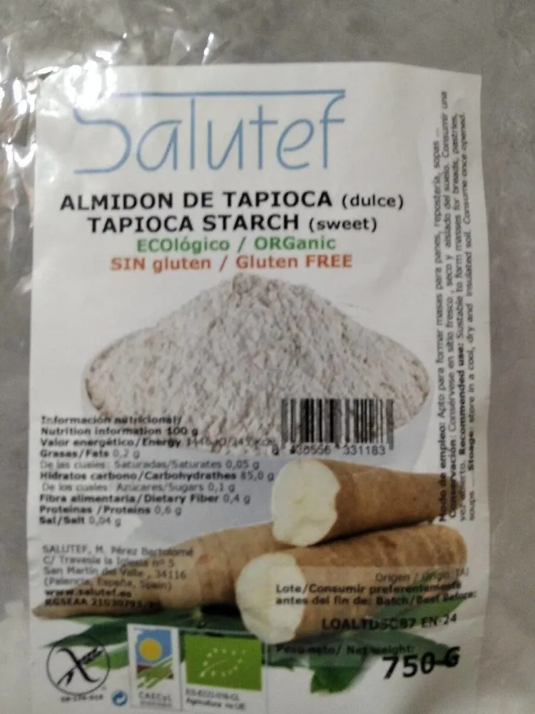 Almidón de tapioca