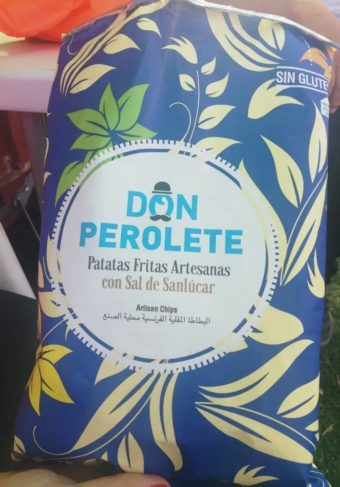 Patatas fritas artesanas con sal de Sanlúcar