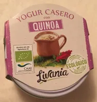 Yogur casero con quinoa