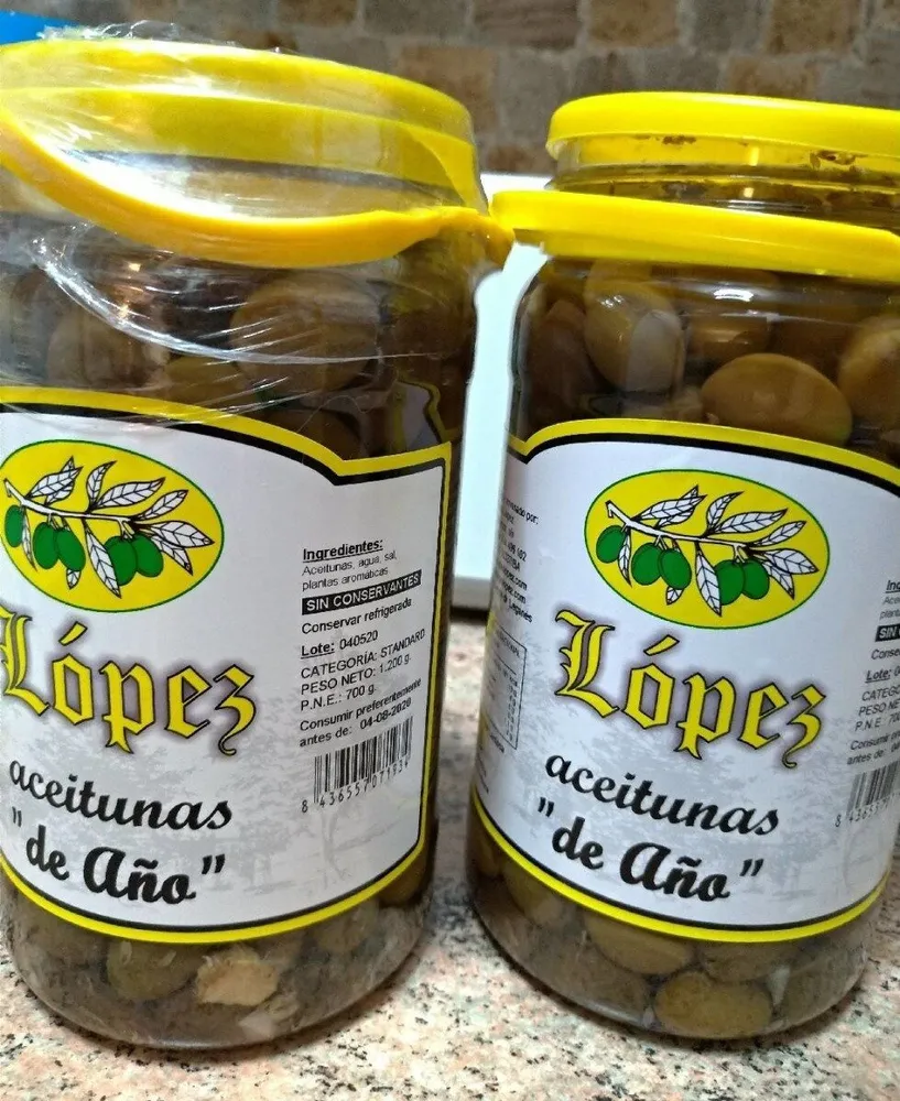 Aceitunas de Año sin conservantes