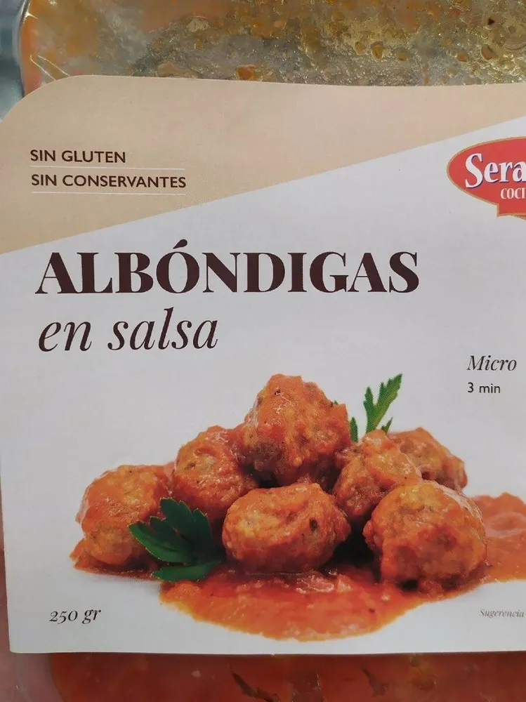 Albóndigas en salsa