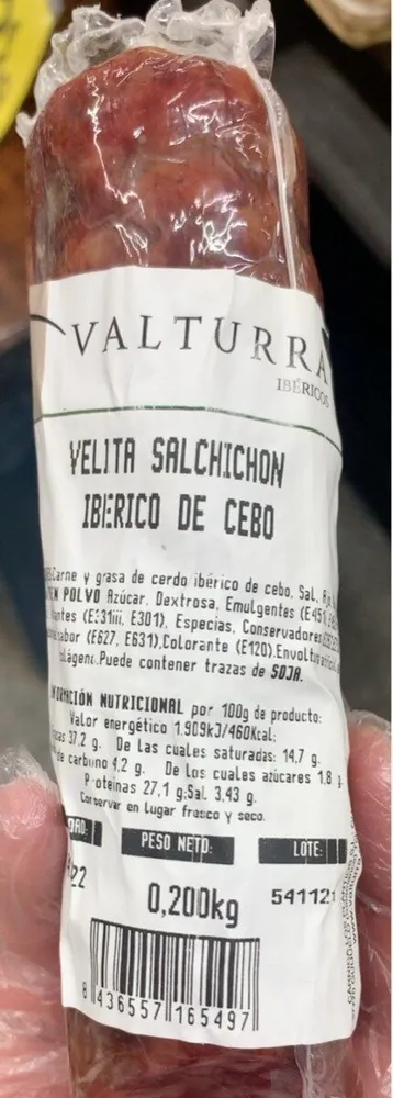 Velita salchichon iberico