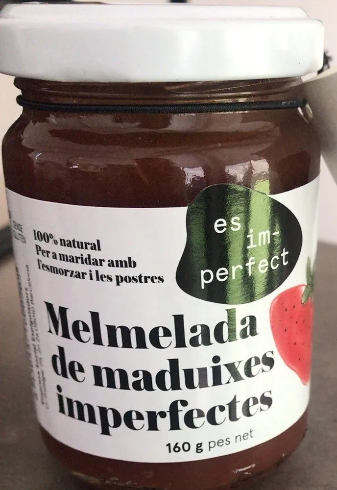Melmelada de maduixes imperfectes
