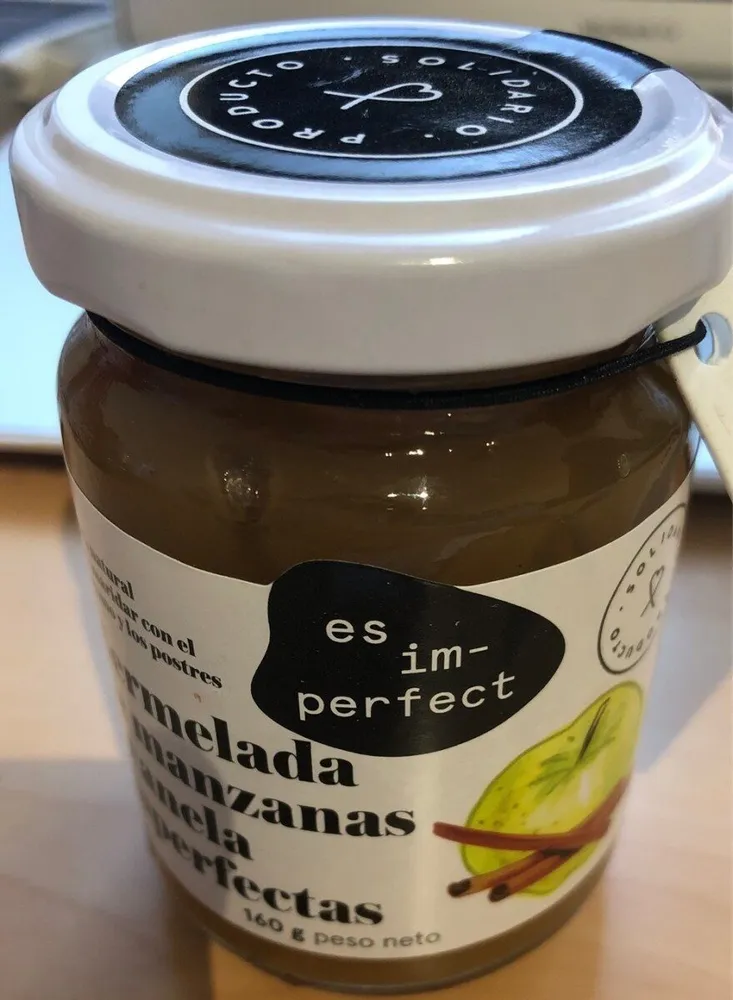 Mermelada de manzanas y canela imperfectas