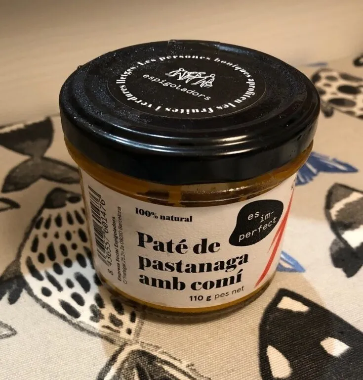 Paté de pastanaga amb comí
