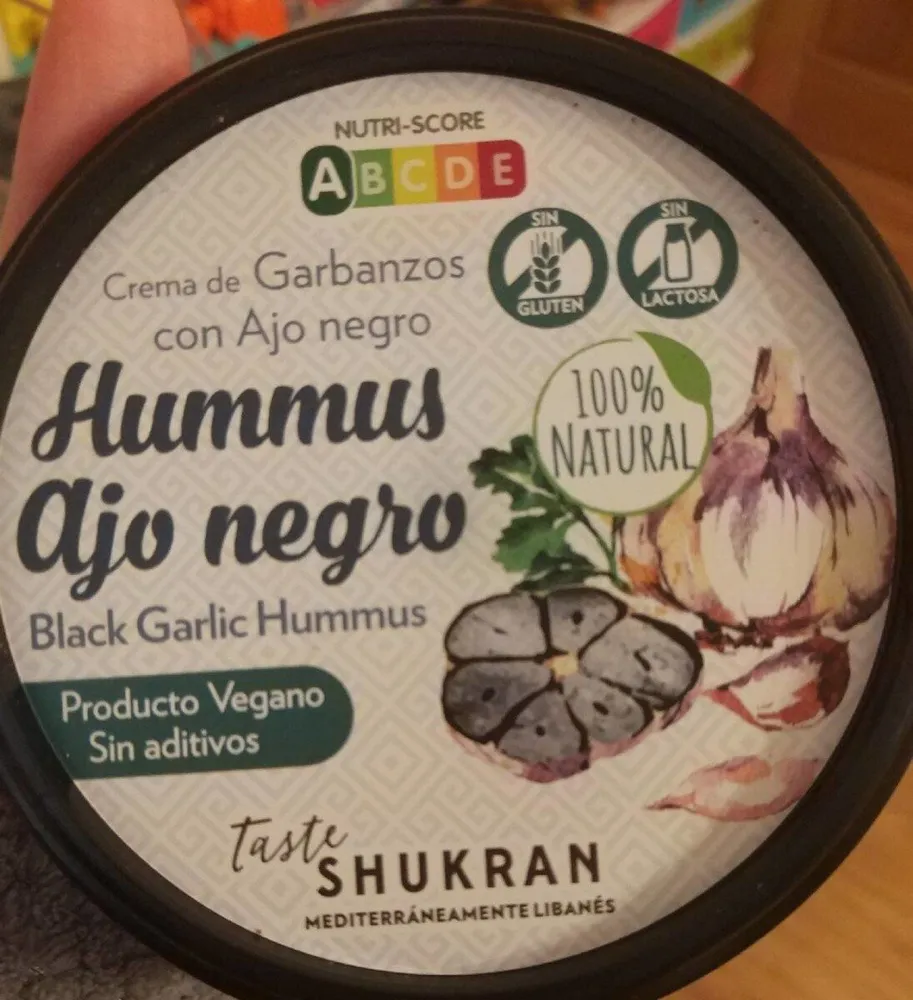 Hummus Ajo Negro