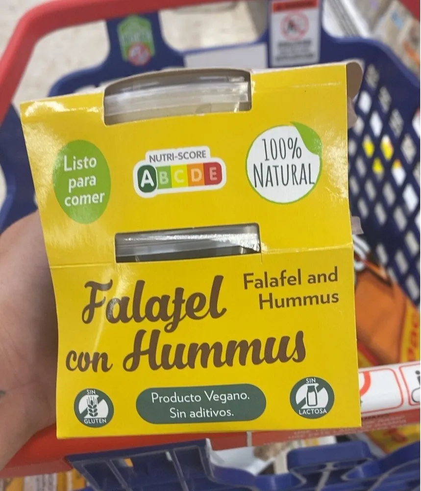 Falafel and hummous