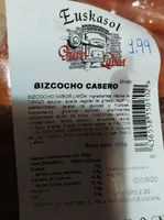 Bizcocho casero
