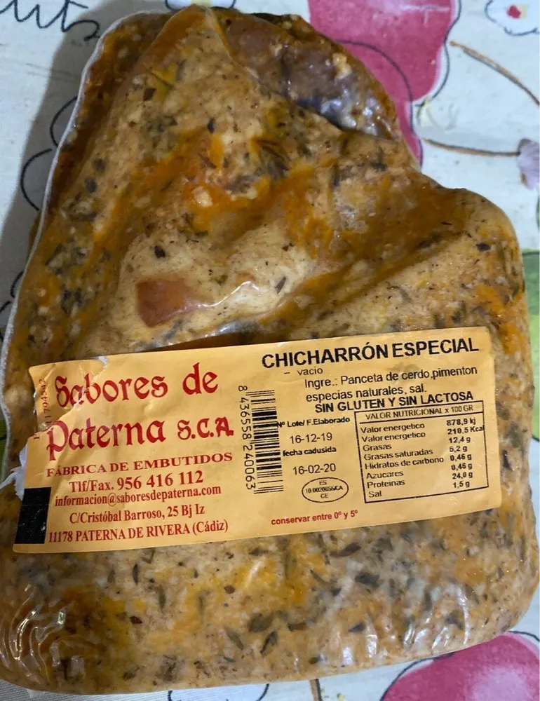Chicharron especial