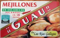 Mejillones en escabeche picantes
