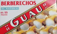 Berberechos al natural Guau