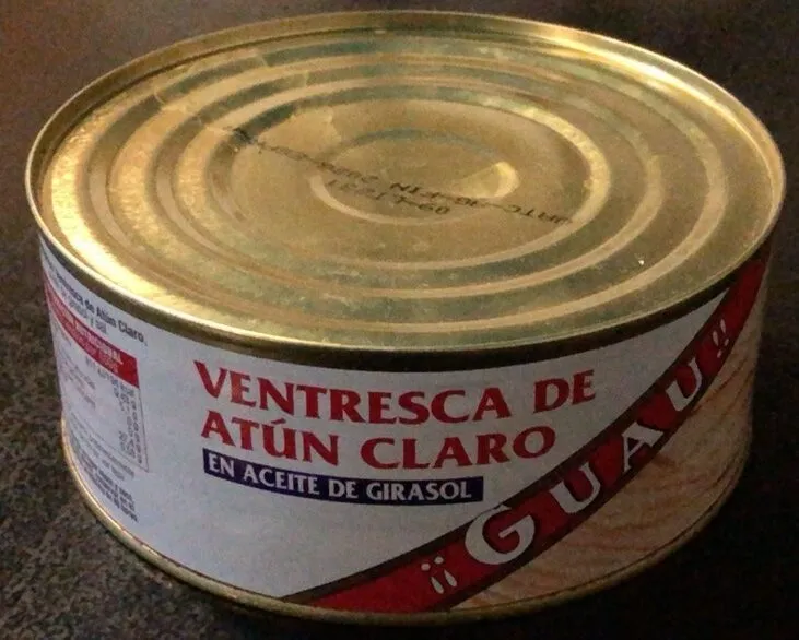 Ventresca de atún claro