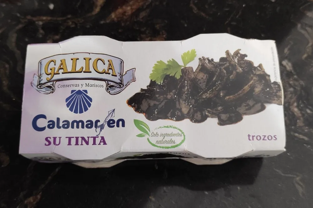Calamares en su tinta