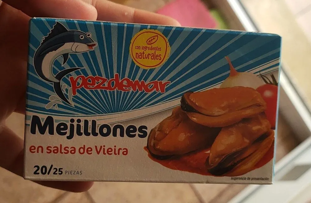 Mejillones en salsa vieira