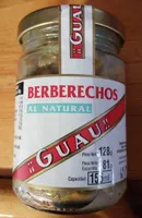 Berberechos al natural