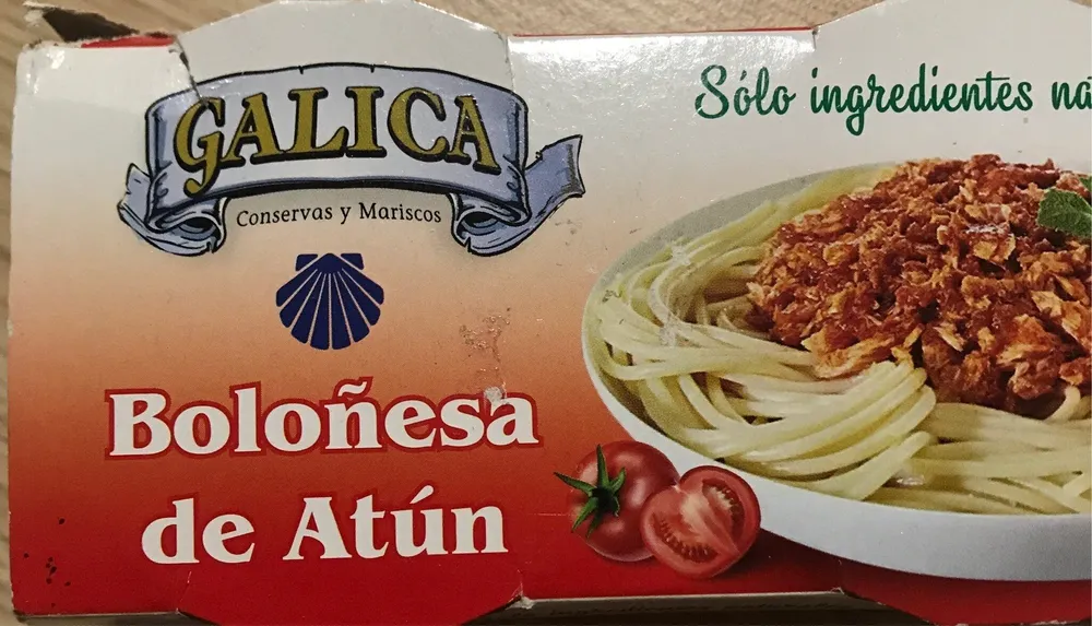 Boloñesa de atún