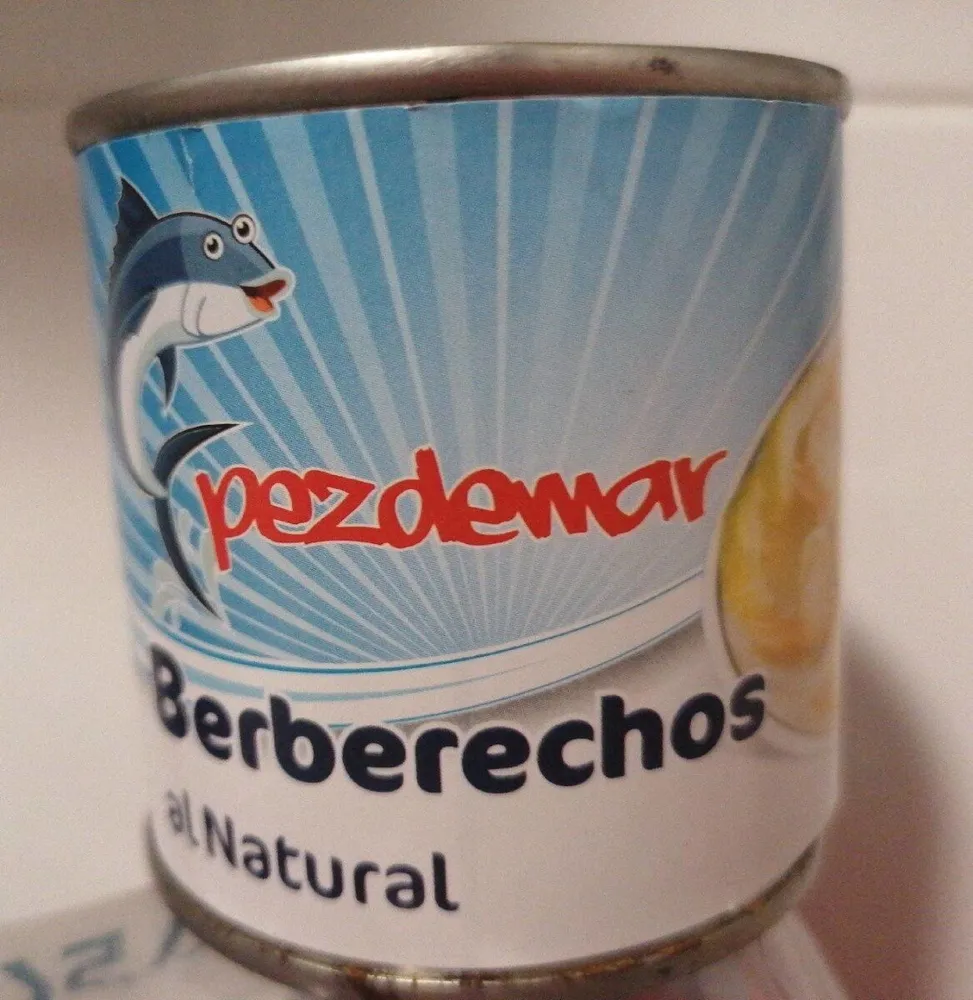 Berberechos al natural