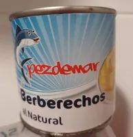 Berberechos al natural