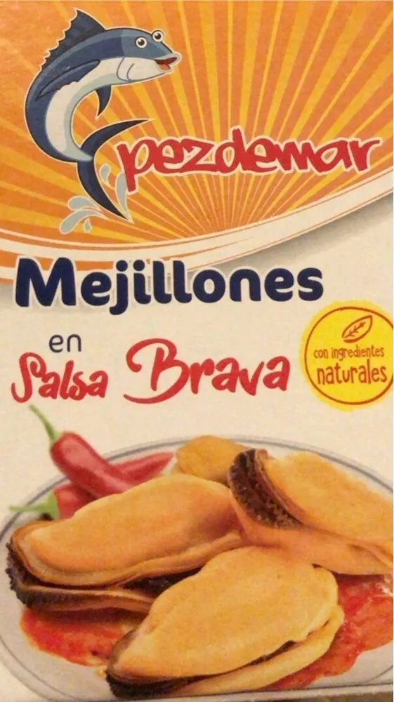 Mejillones en salsa brava