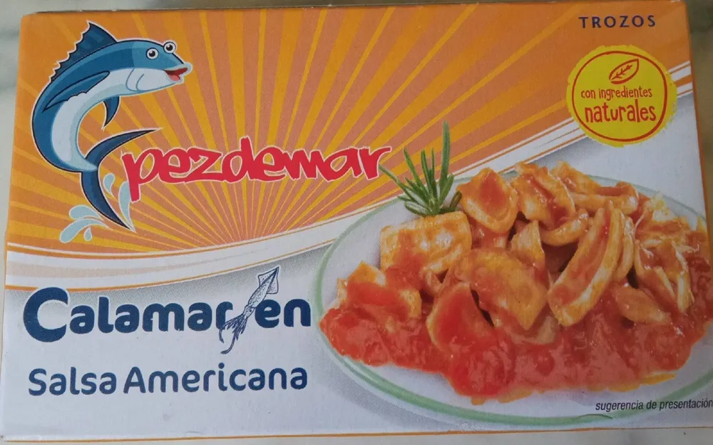 Calamares en salsa americana
