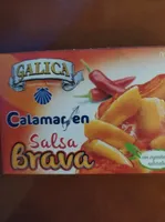 Calamar en salsa brava