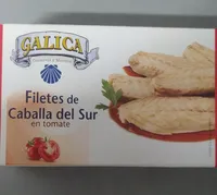Filete de caballa del sur en tomate