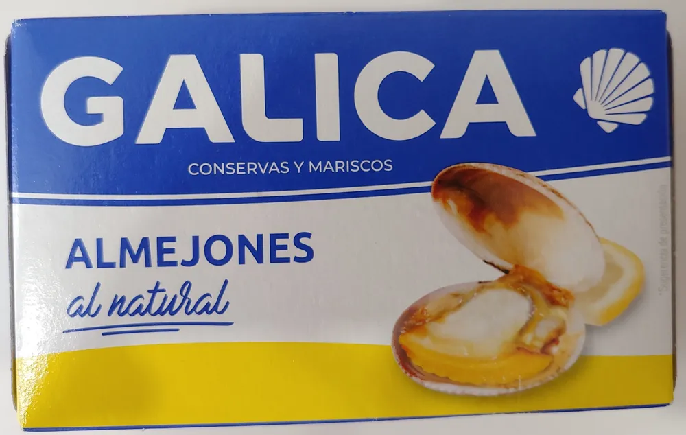 Almejones al natural