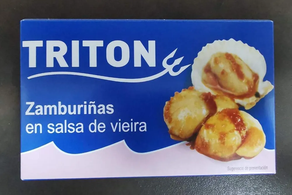 Zamburiñas en Salsa de Vieira