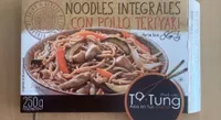 Noodles Integrales con Pollo Teriyaki