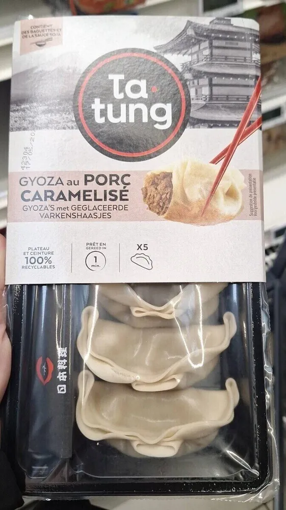 Gyosa au porc caramélisé