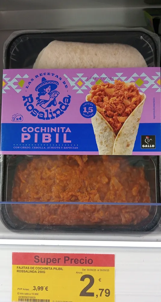 FAJITAS DE COCHINITA PILBIL