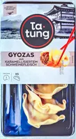 Gyozas mit karamellisiertem Schweinefleisch
