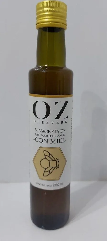 Vinagreta de balsámico blanco con miel