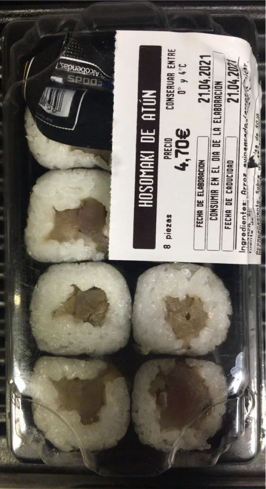Hosomaki de atún