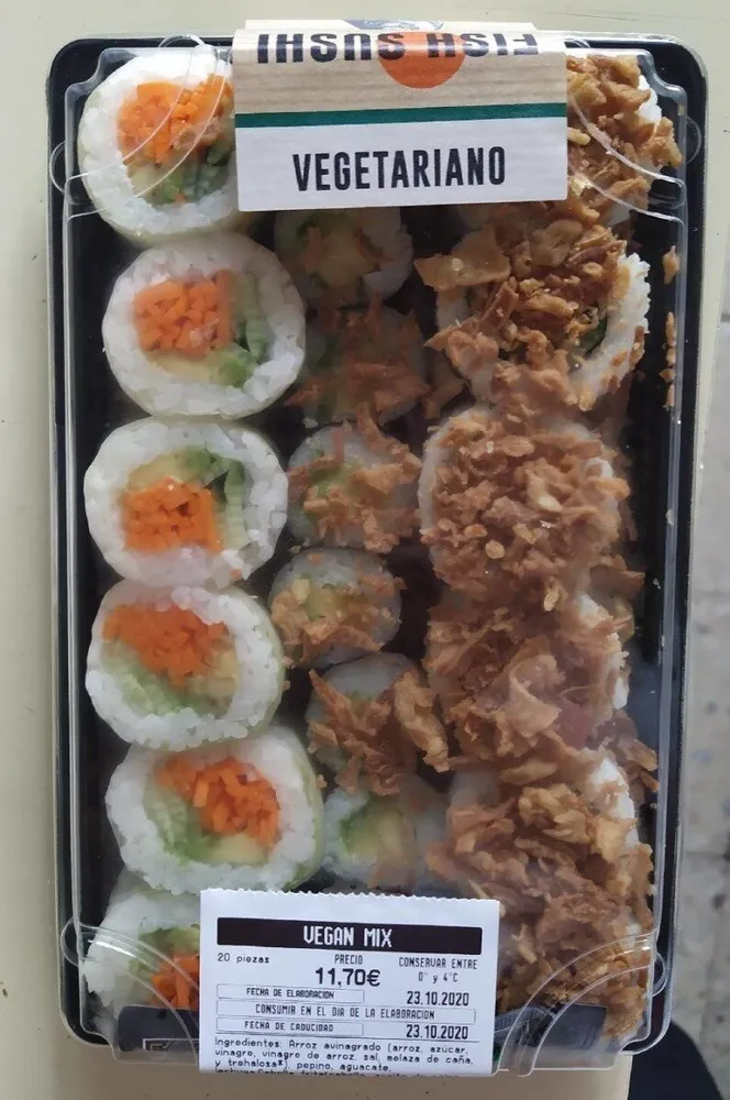 Sushi vegan mix