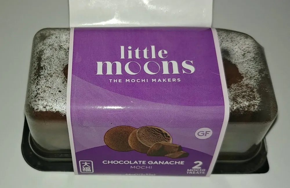 Chocolate ganache mochi