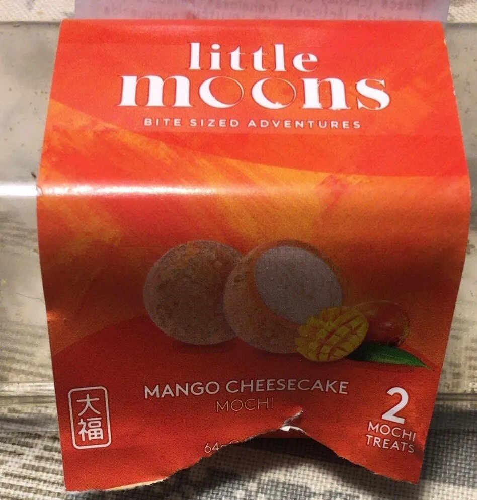 Mango cheescake mochi