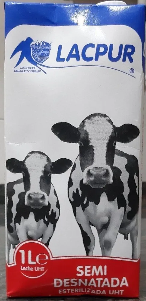Leche semidesnatada