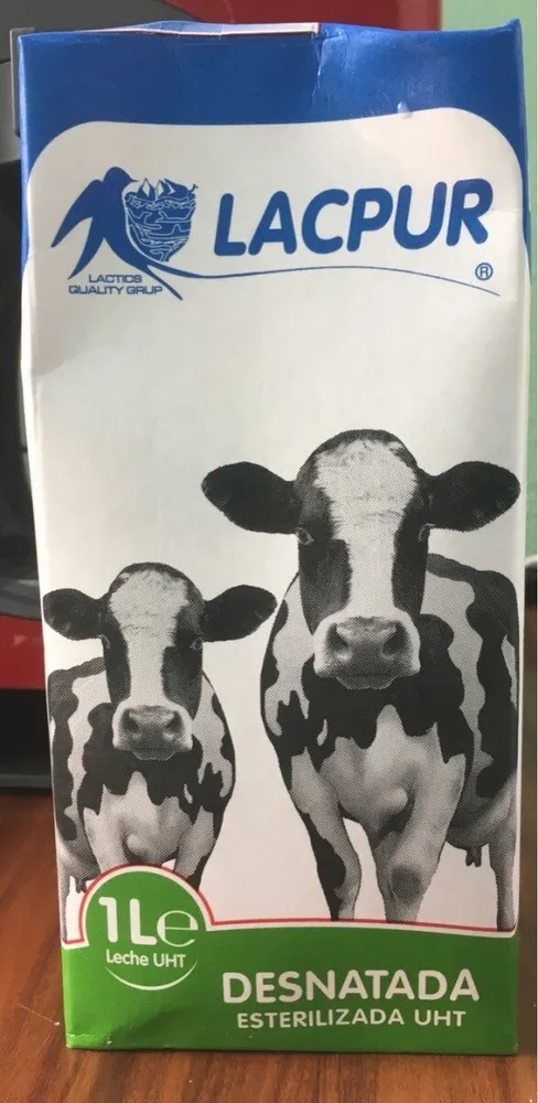 Leche desnatada Lacpur