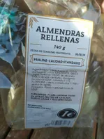 Almendras rellenas