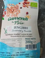 Jengibre deshidratado