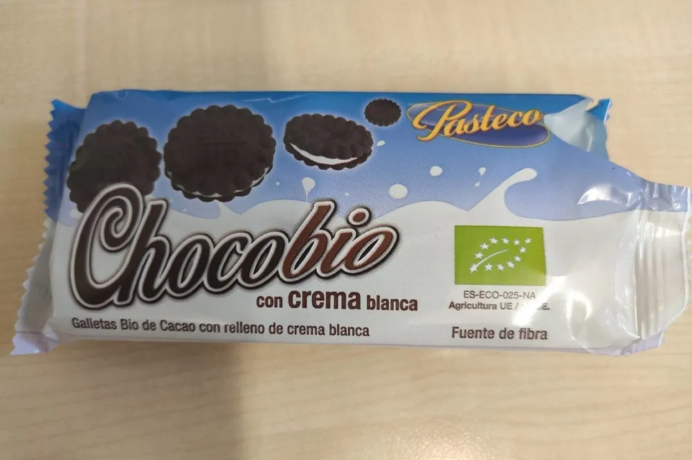 Chocobio de crema blanca
