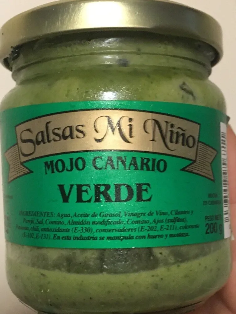 Mojo canario verde