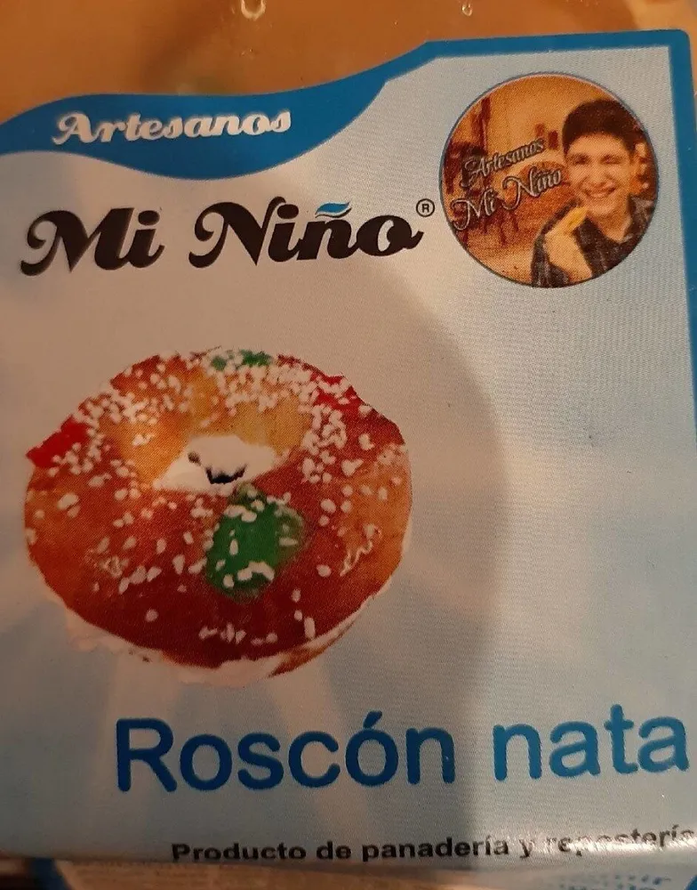 Roscón nata