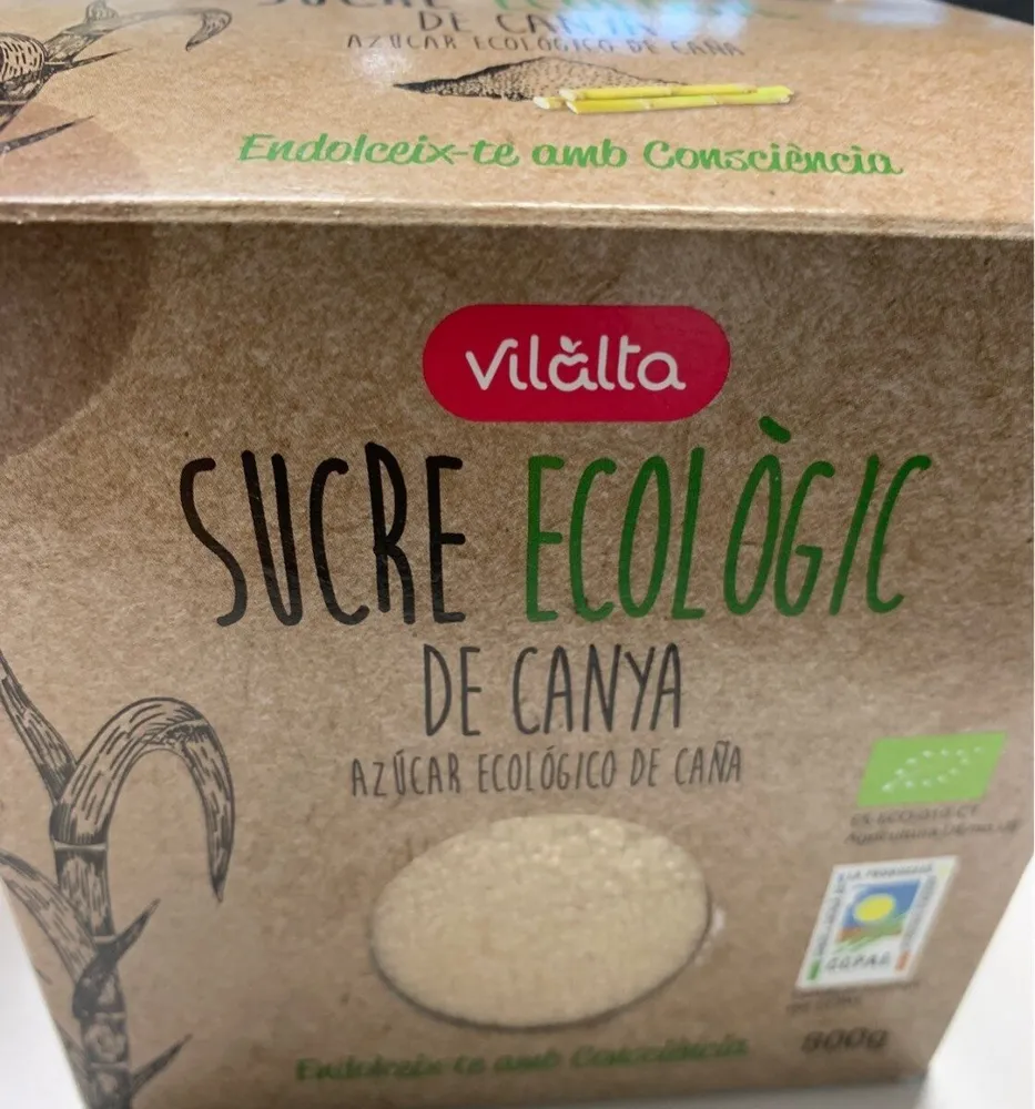 Sucre ecològic de canya