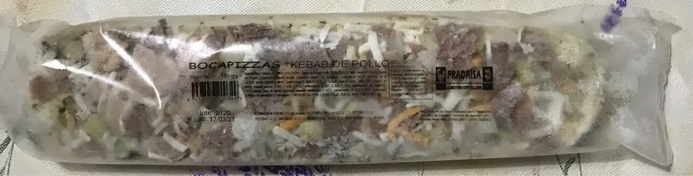 Bocapizza Kebab de pollo